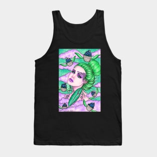 Head in the clouds Tank Top